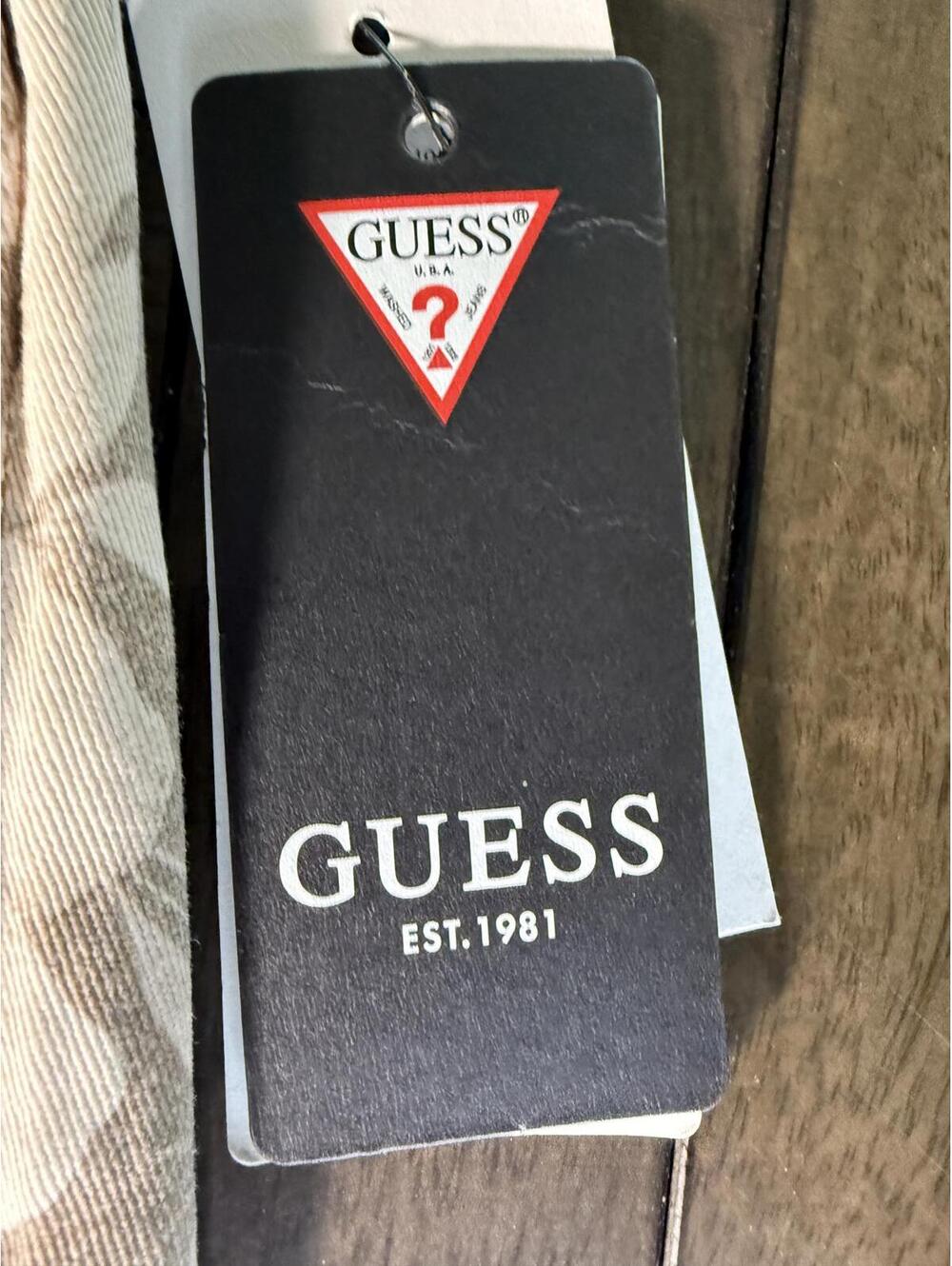 NWT Guess Party Time Tan Jeans Women's Size 28x29 Denim Pants - Picture 13 of 14